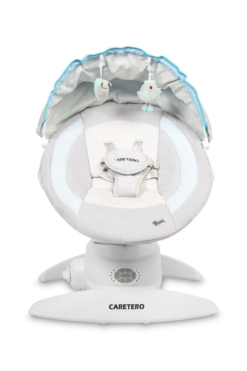 Качели-шезлонг детские Caretero Opti Blue (2475150240) - фото 1 Качели-шезлонг детские Caretero Opti Blue (2475150240) - фото 1