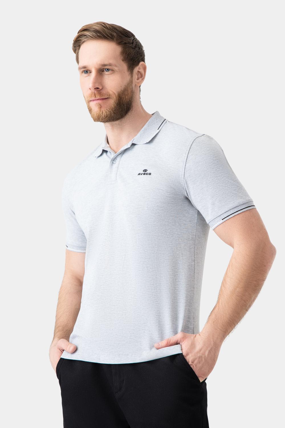 Футболка Avecs 30490/15 XL Світло-сірий