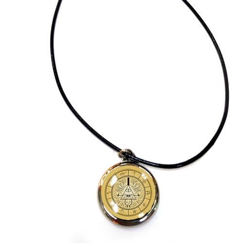 Кулон подвеска на шею Билл Шифр Гравити Фолз Gravity Falls (ku_041)