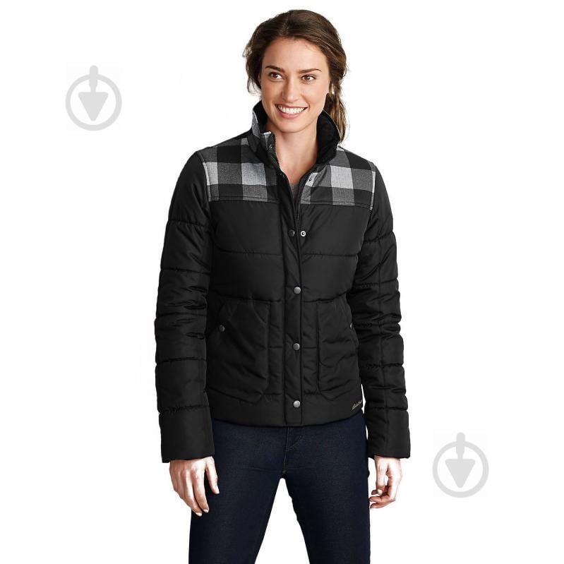 Куртка Eddie Bauer Womens Boyfriend Jacket L Черная (3759BK-L) - фото 1