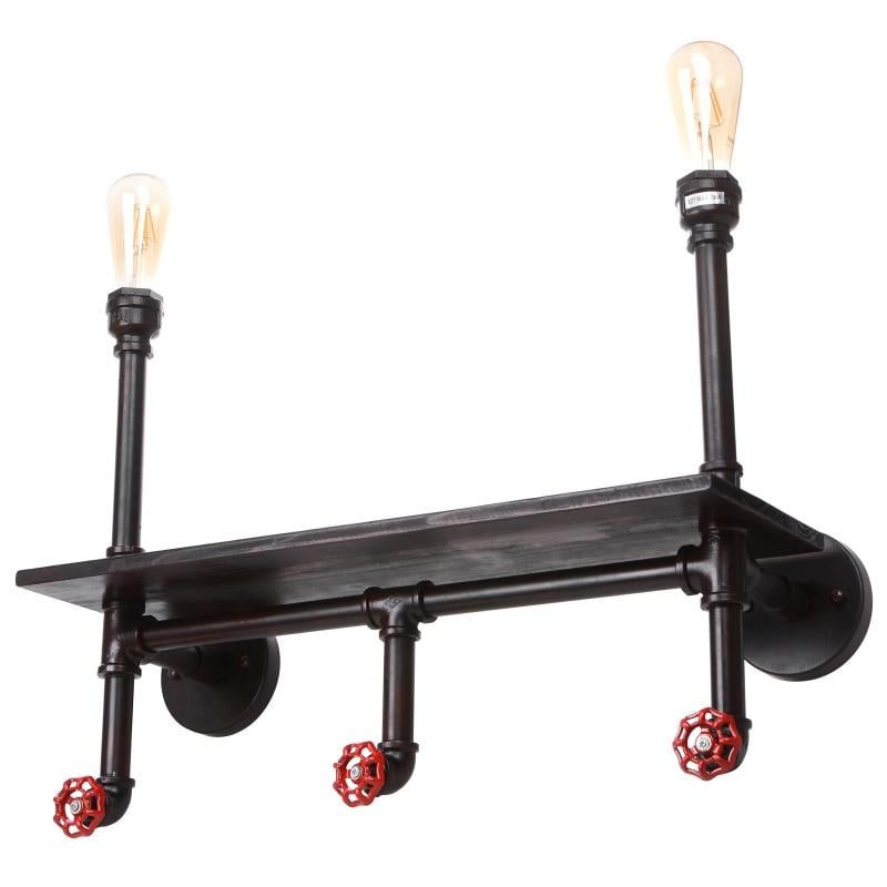 Светильник лофт настенный накладной Brille BL-341W/2 E27 BZ