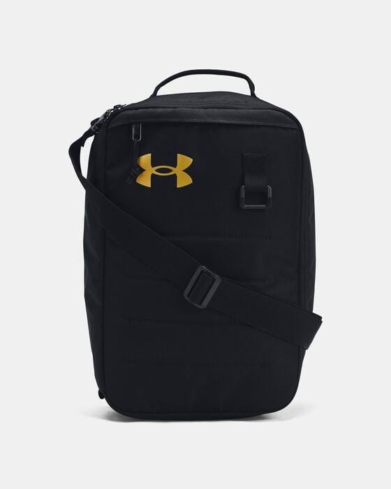 Спортивная сумка на пояс Under Armour Contain Shoe Bag 14L Уни 12x49x26 см Черный (1381921-001)