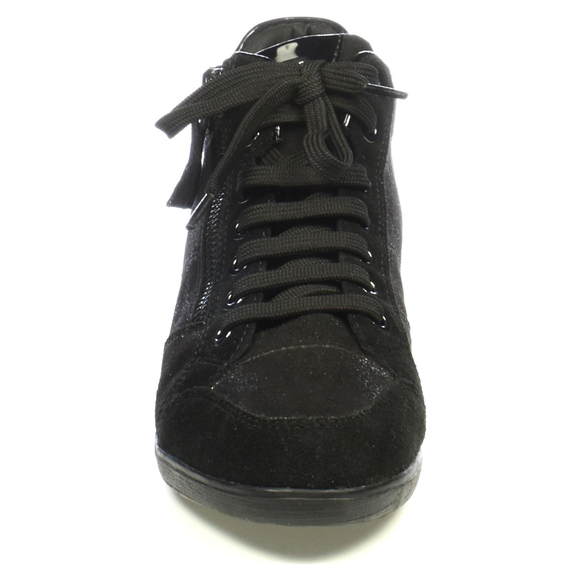 Черевики осінні жіночі Geox р. 38 Чорний/Бронзовий (05403-38) - фото 9