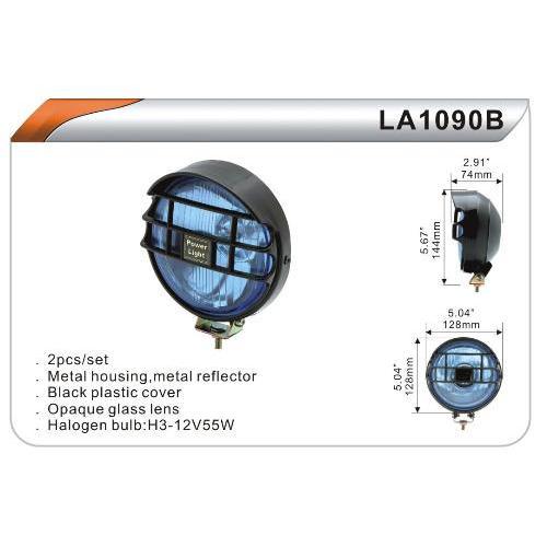 Фара дополнительная DLAA 1090B-RY H3-12V-55W D 128 мм (37719)
