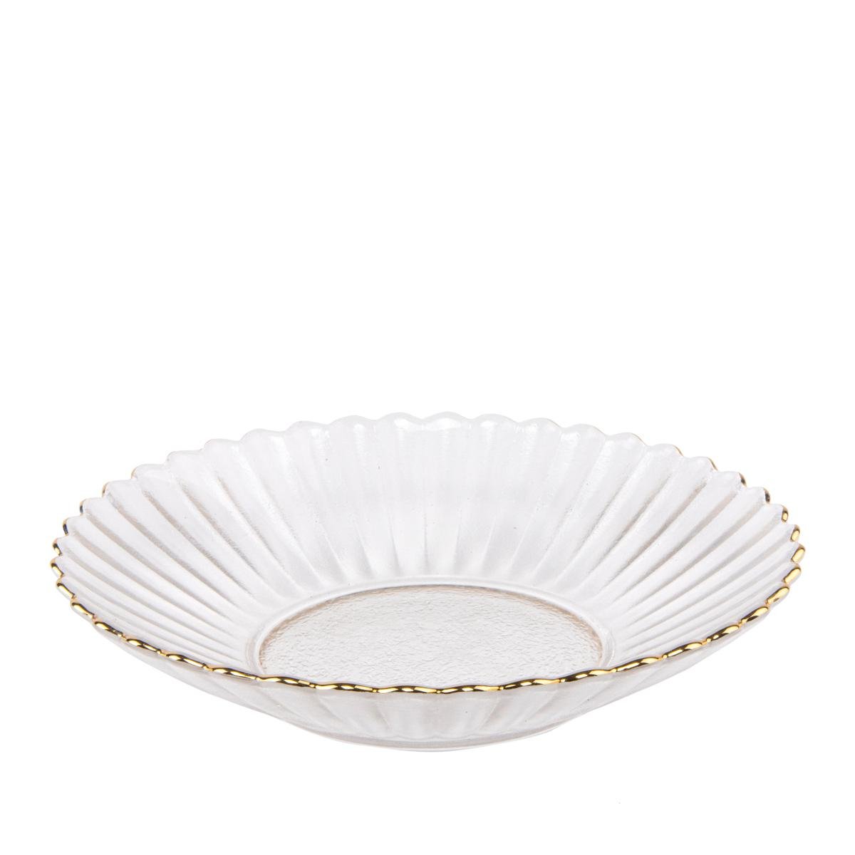 Блюдо Elisey Лазурит 19,5 см Белый (8902-009)