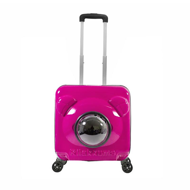 Рюкзак-переноска Taotaopets 261101 Pink на колесах 40x19x40 см