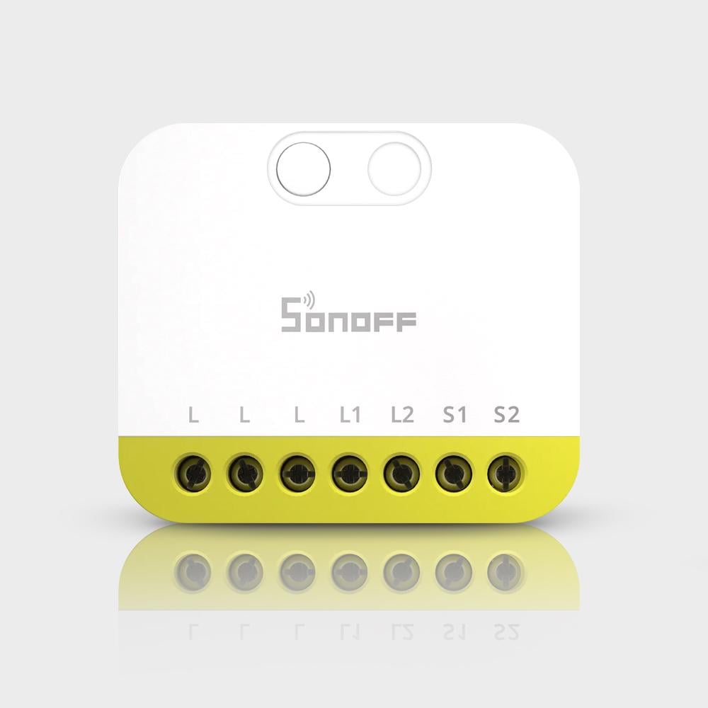 Реле двухканальное Sonoff ZigBee MINI-ZB2GS-L (WH00906)
