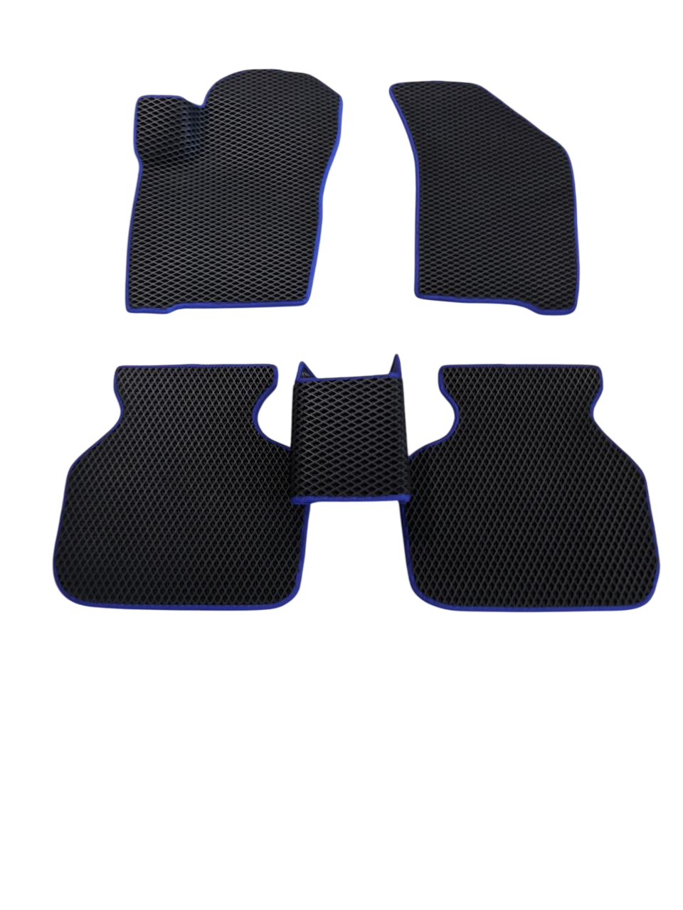 Коврики EVA с 3Д лапой в салон для Dodge Journey 2008-2020 гг. Черный (2469413721)