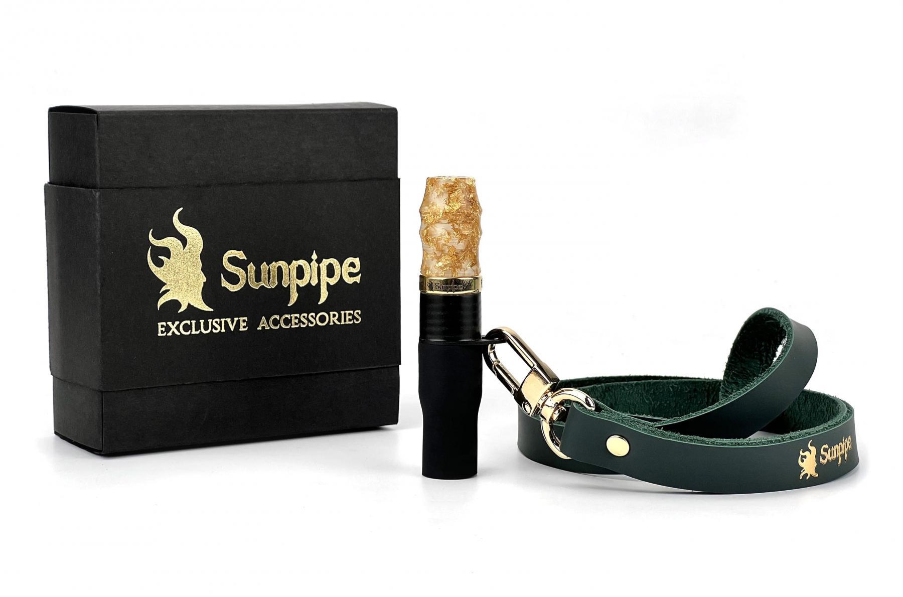Мундштук персональний Sunpipe Premium Leather Green (SP215 )