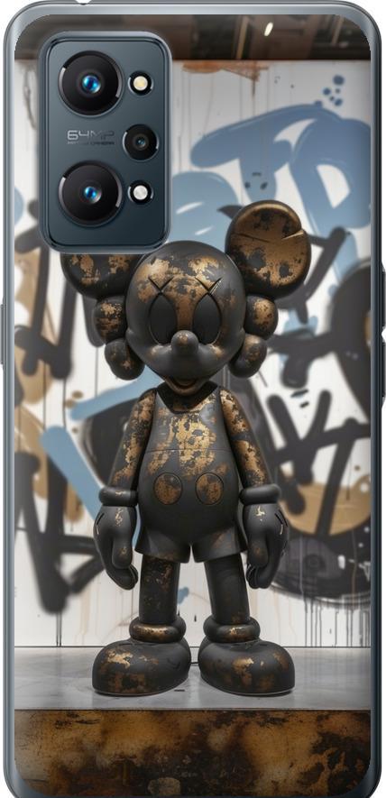 Чехол на Realme GT Neo 2 Bronze kaws v2 (6098u-2489-42517)