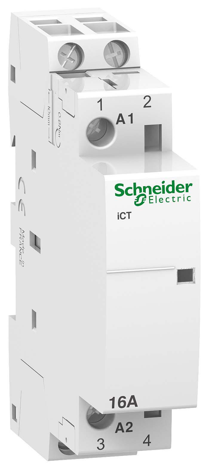 Контактор модульный Schneider Electric 16A 1НВ+1НЗ 12В 50 Гц (A9C22015)