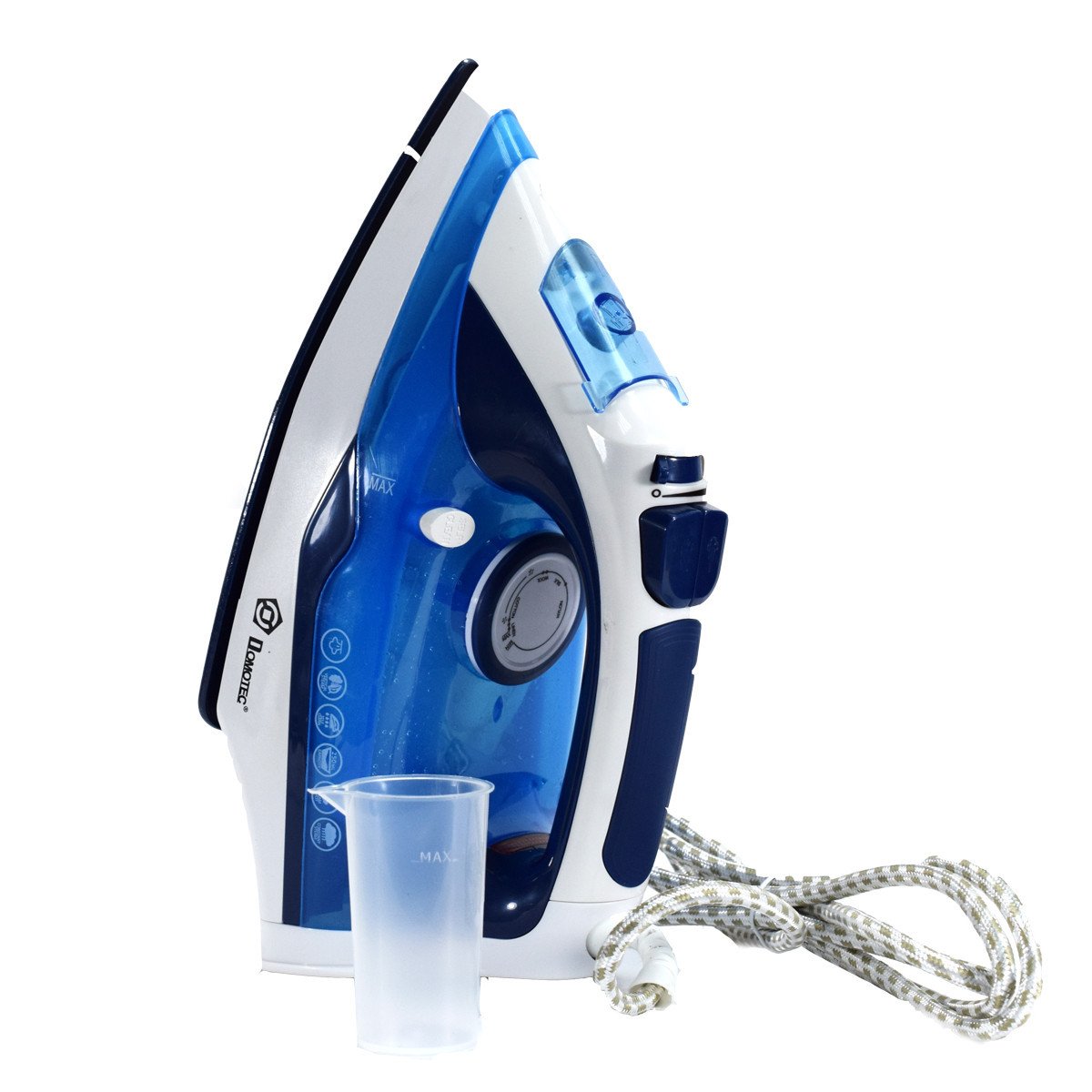 Утюг паровой Domotec MS 2202 Бело-синий (1007663-Blue-1)