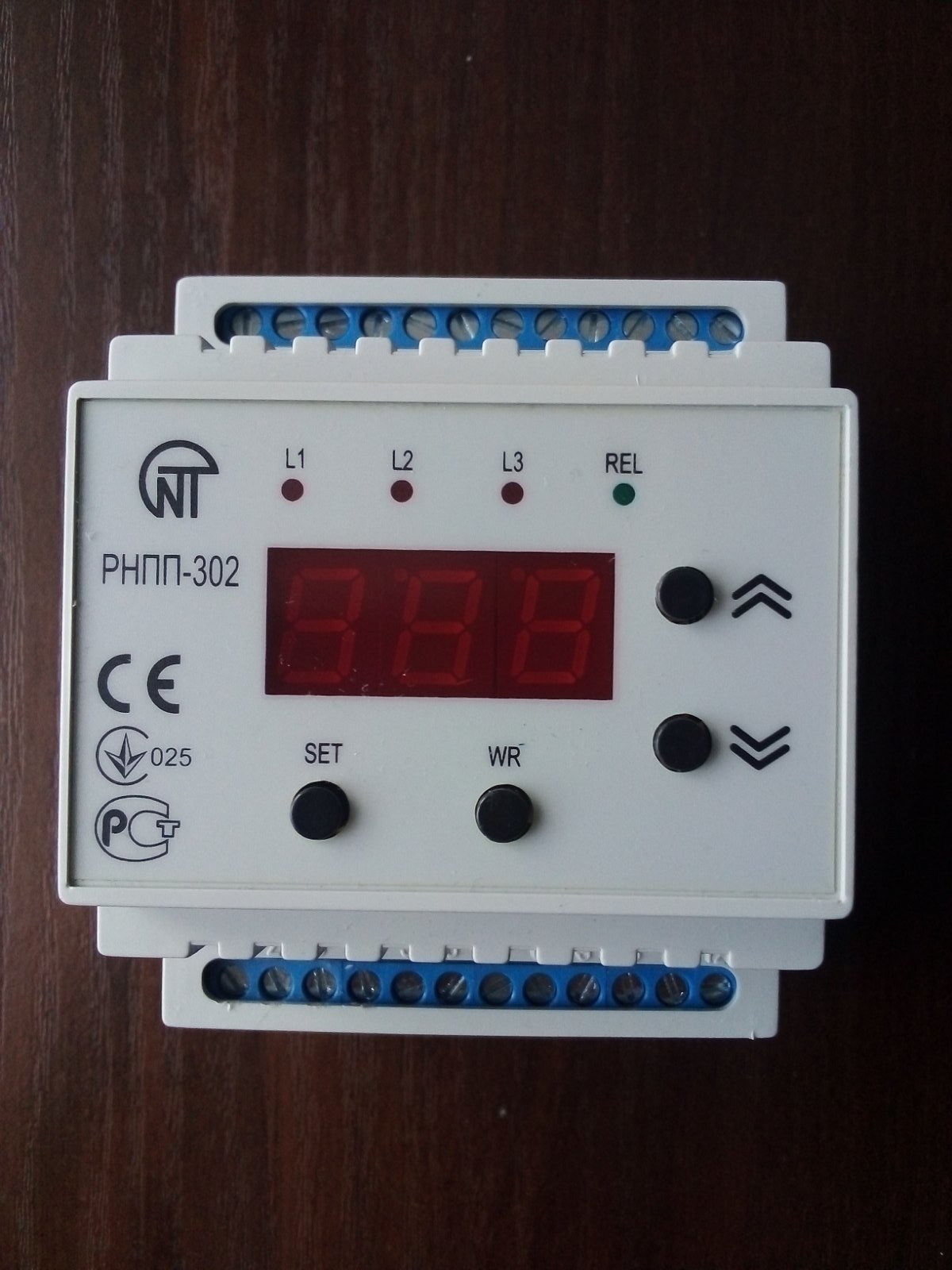 Трехфазное реле напряжения и контроля фаз Новатек Электро РНПП-302 - фото 3 Трехфазное реле напряжения и контроля фаз Новатек Электро РНПП-302 - фото 3