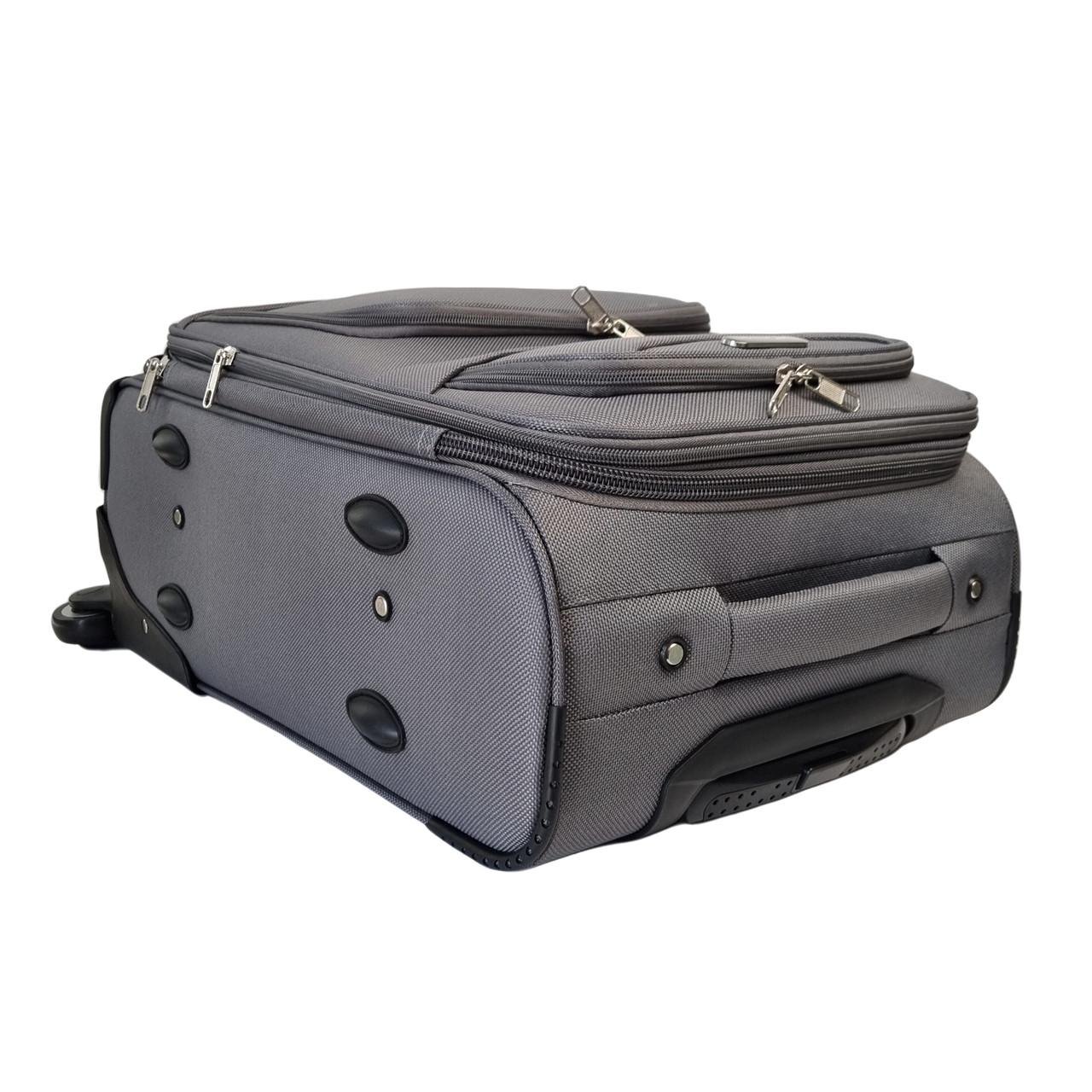 Валіза тканинна Wings Сірий (1703/4 grey L) - фото 3