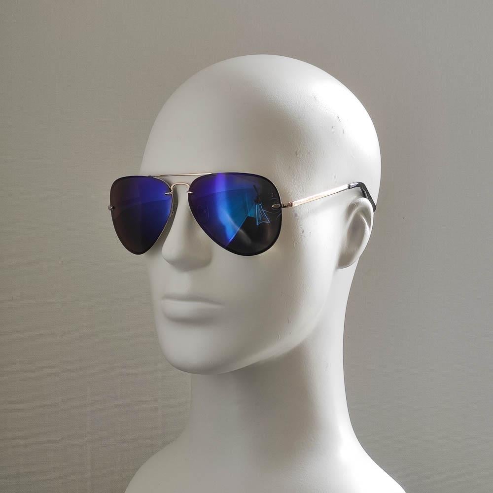 Солнцезащитные очки поляризованные Matrix Beach Force 07003 Золотистый/Синий зеркальный (33005774)