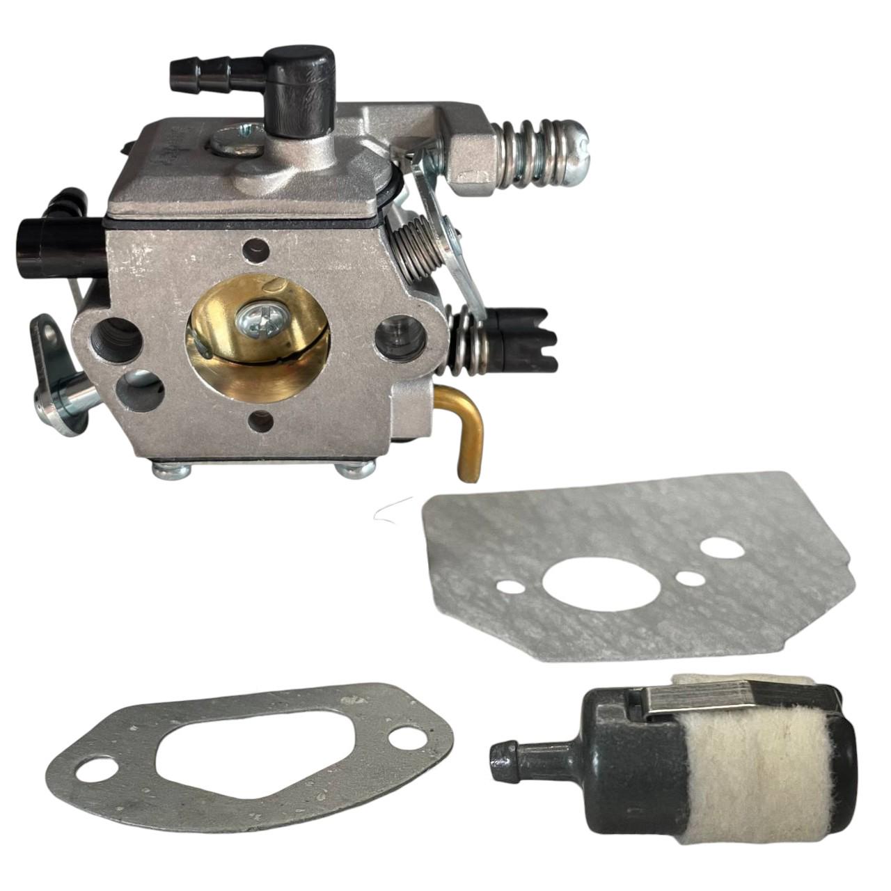 Карбюратор бензопилы Dnipro-M DSG-45H/ DSG-62H / DSG-52H с подкачкой прокладки/фильтр