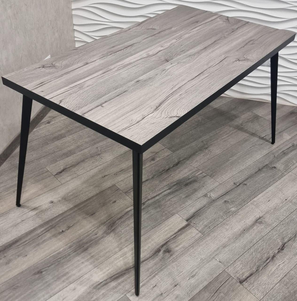Стол Dinat stilo 1350х750х730 мм Хортица/Черный Стол Dinat stilo 1350х750х730 мм Хортица/Черный