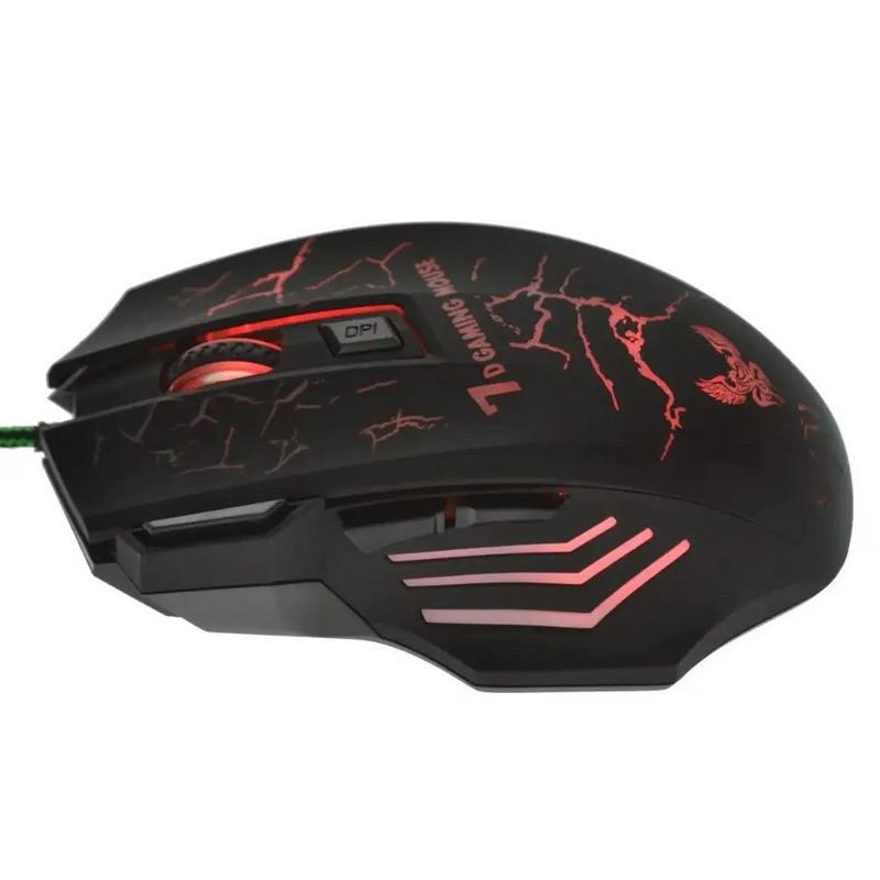 Миша ігрова провідна Gaming Mouse X7 8890 з підсвіткою Black (020730) - фото 3