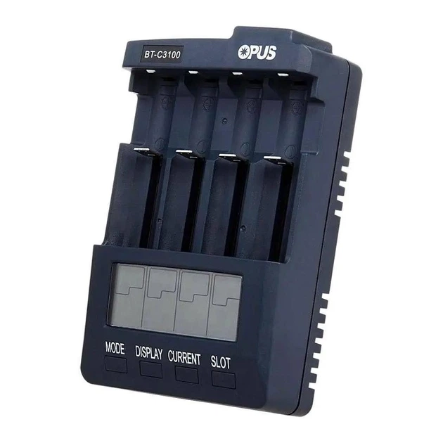 Зарядное устройство для аккумуляторов OPUS BT-C3100 V2.2 EU Black