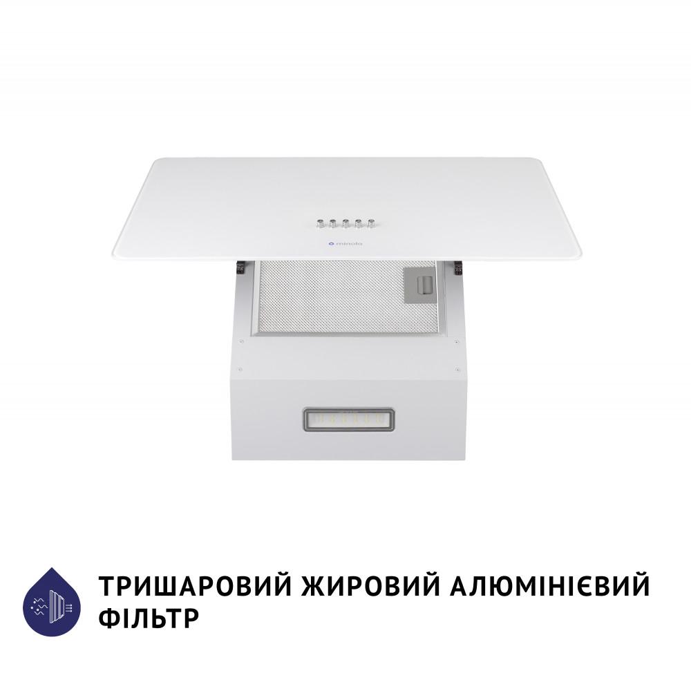 Витяжка декоративна Minola HDN 5224 WH 700 LED - фото 6