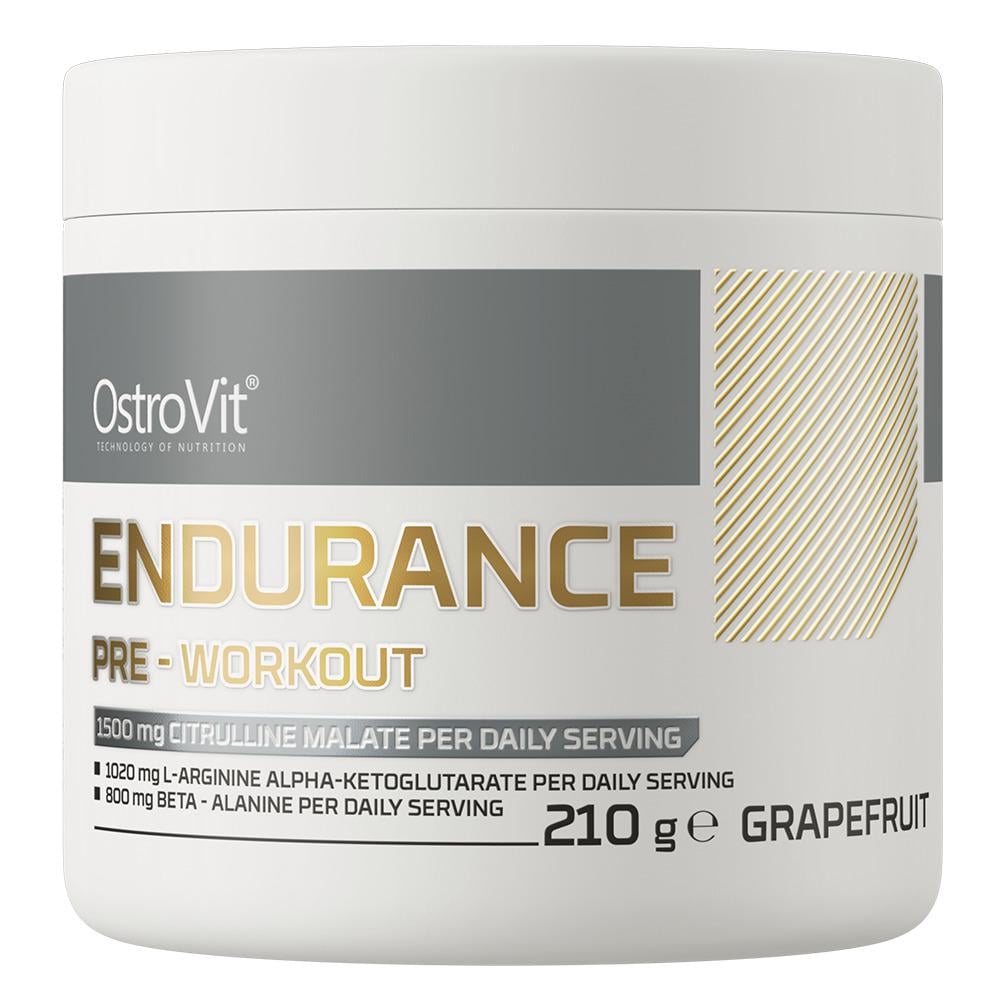 Передтренувальний комплекс OstroVit Endurance Pre-Workout Grapefruit 210 г