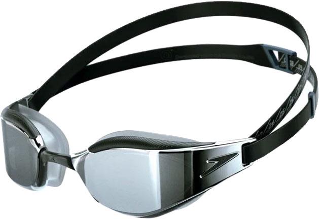 Очки для плавания Speedo FASTSKIN HYPER ELITE Черный/Серебряный (5053744613321)
