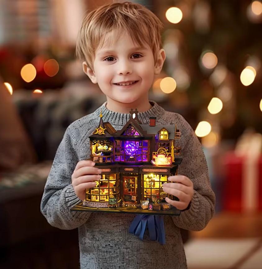 Конструктор DIY House Magic City Місто румбокс (2104618649) - фото 4 Конструктор DIY House Magic City Місто румбокс (2104618649) - фото 4