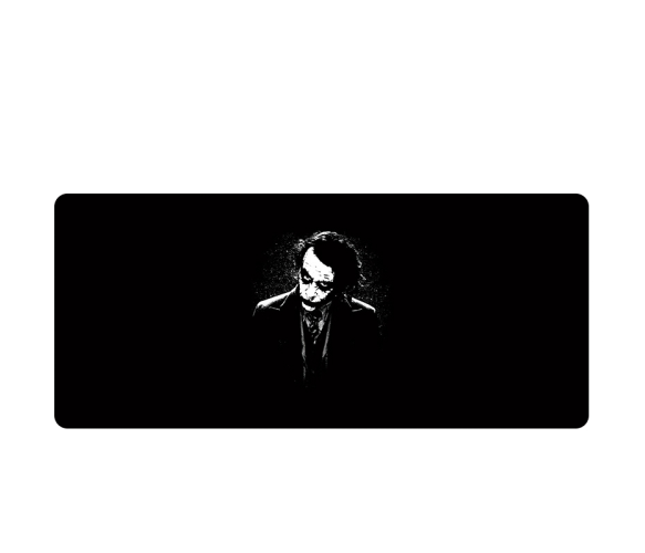 Килимок для миші VOLTRONIC Джокер 300x800 мм 3 мм Black (BM09)