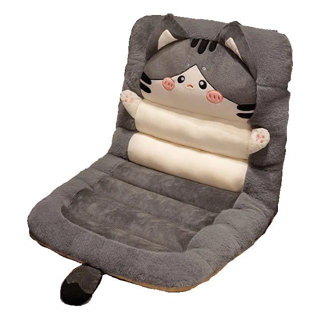 Подушка для сидіння м'яка Кіт на крісло/стілець (Н-1210)