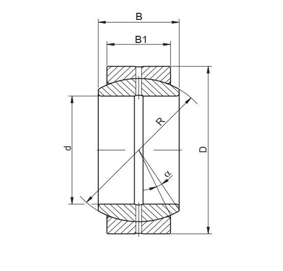 Подшипник шарнирный CX GE10 ES 10х19х9 мм - фото 2