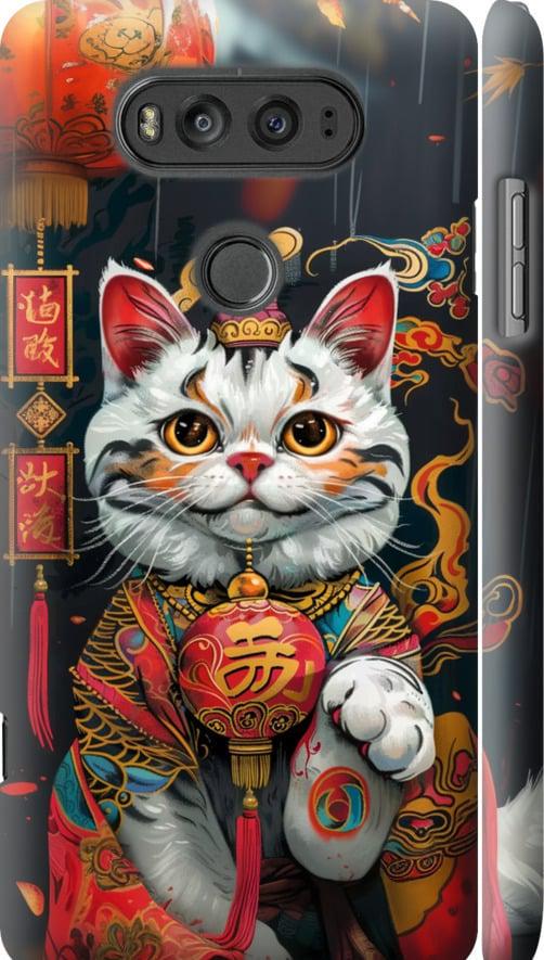 Чехол на LG V20 China Cat v2 (6135m-787-42517) Чехол на LG V20 China Cat v2 (6135m-787-42517)