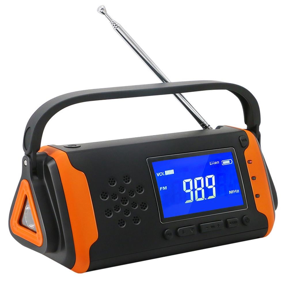 Фонарь кемпинговый KAYINOW 088 4000 mAh с динамо FM AM радио повербанком Фонарь кемпинговый KAYINOW 088 4000 mAh с динамо FM AM радио повербанком