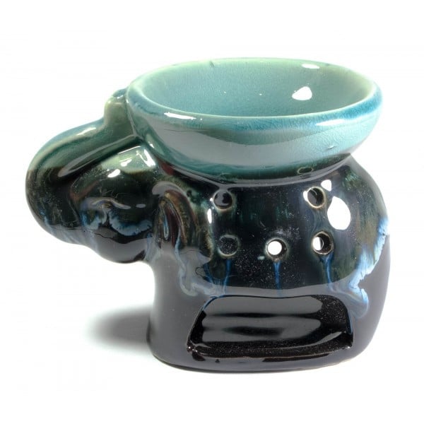 Аромалампа Слон Сине-бирюзовый (24552b)