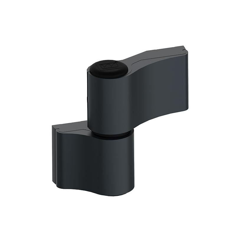 Петля для алюмінієвих дверей WALA MX JOCKER Alu 67 мм RAL7016 Антрацит (WA-MX8010456R7016M)