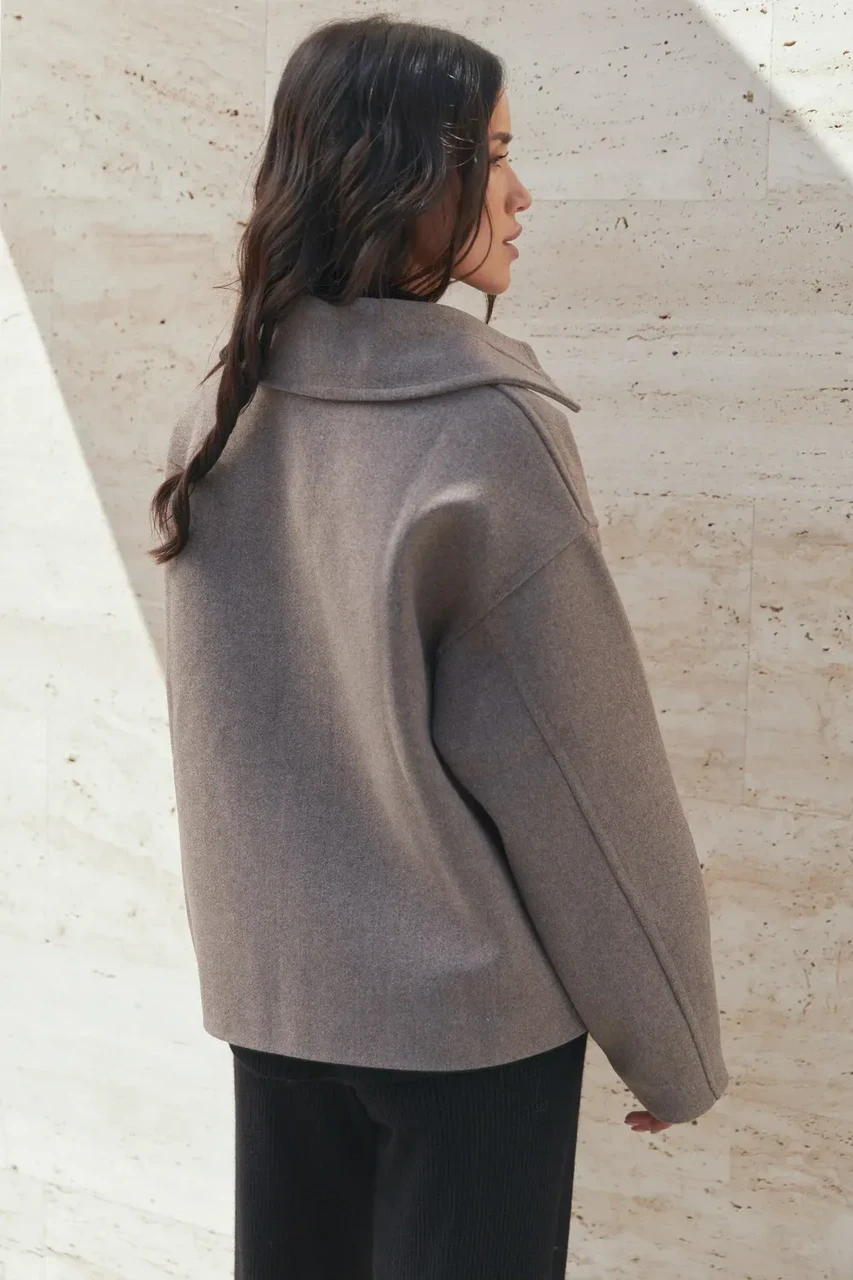 Пальто женское Seventeen S-M Коричневый - фото 3 Пальто женское Seventeen S-M Коричневый - фото 3