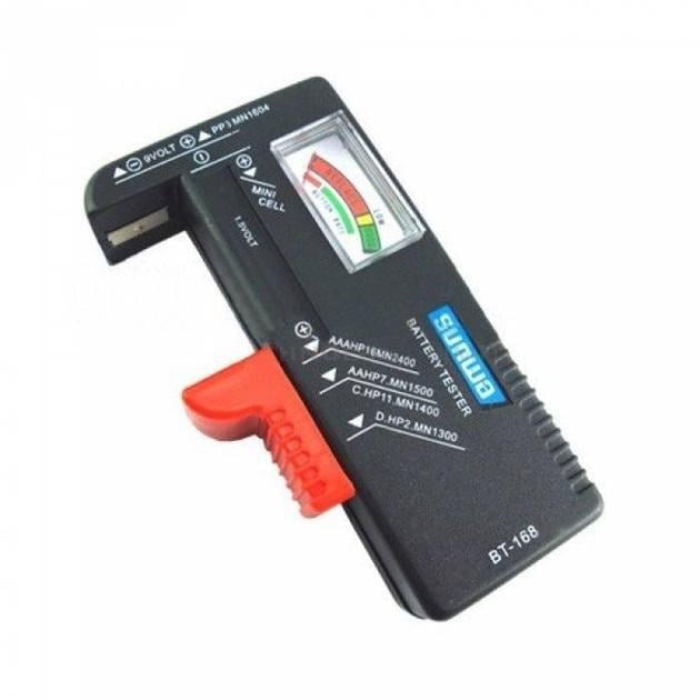 Тестер заряду батарейок універсальний (НР051182)