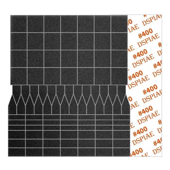 Шліфувальний папір DSPIAE SP-ES04 зернистість 400 70x80 мм 5 шт. - фото 1 Шліфувальний папір DSPIAE SP-ES04 зернистість 400 70x80 мм 5 шт. - фото 1
