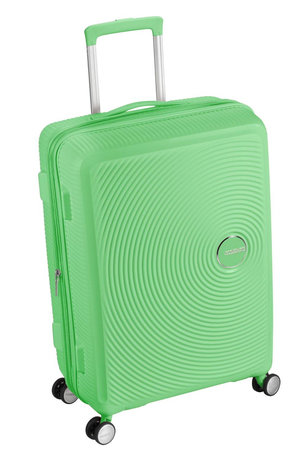 Чемодан с расширением American Tourister Soundbox 67x46,5x29/32 см Зеленый (32G-44002) - фото 5