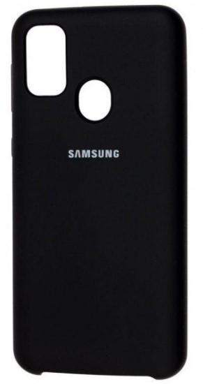 Силіконовий чохол Silicone Case для Samsung M21/M307/M30S чорний