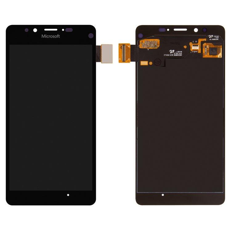 Дисплейный модуль для Microsoft Nokia 950 Lumia Dual Sim Черный (000016771) - фото 3