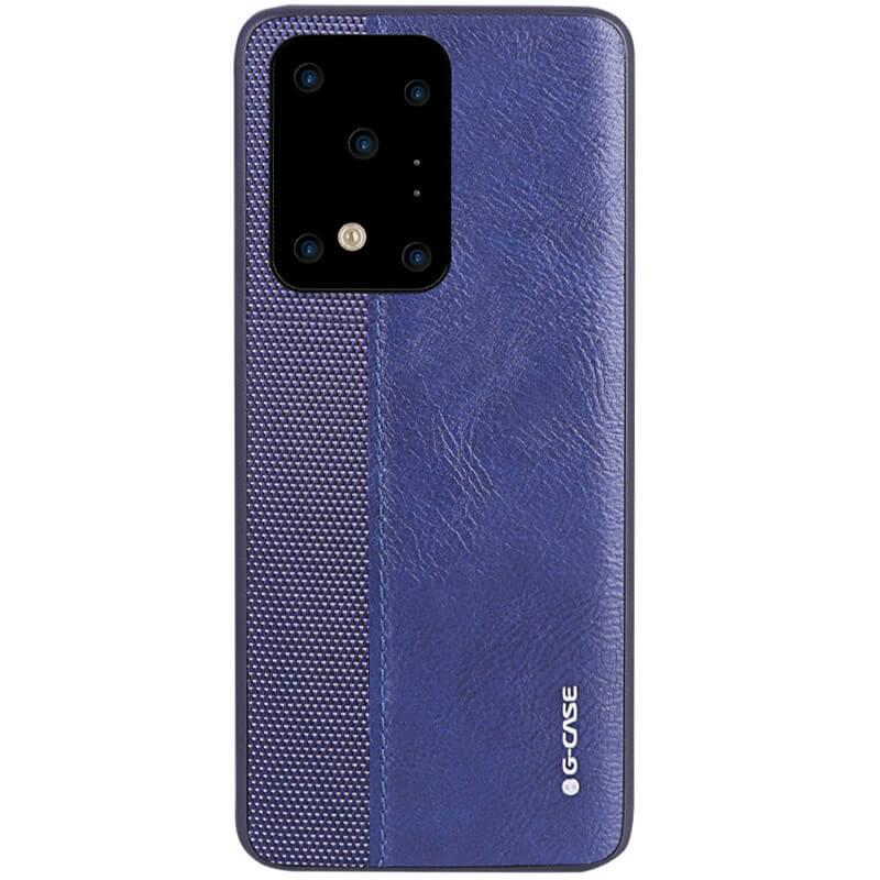 Чехол-накладка G-Case Earl Series для Samsung Galaxy S20 Ultra Синий - фото 1