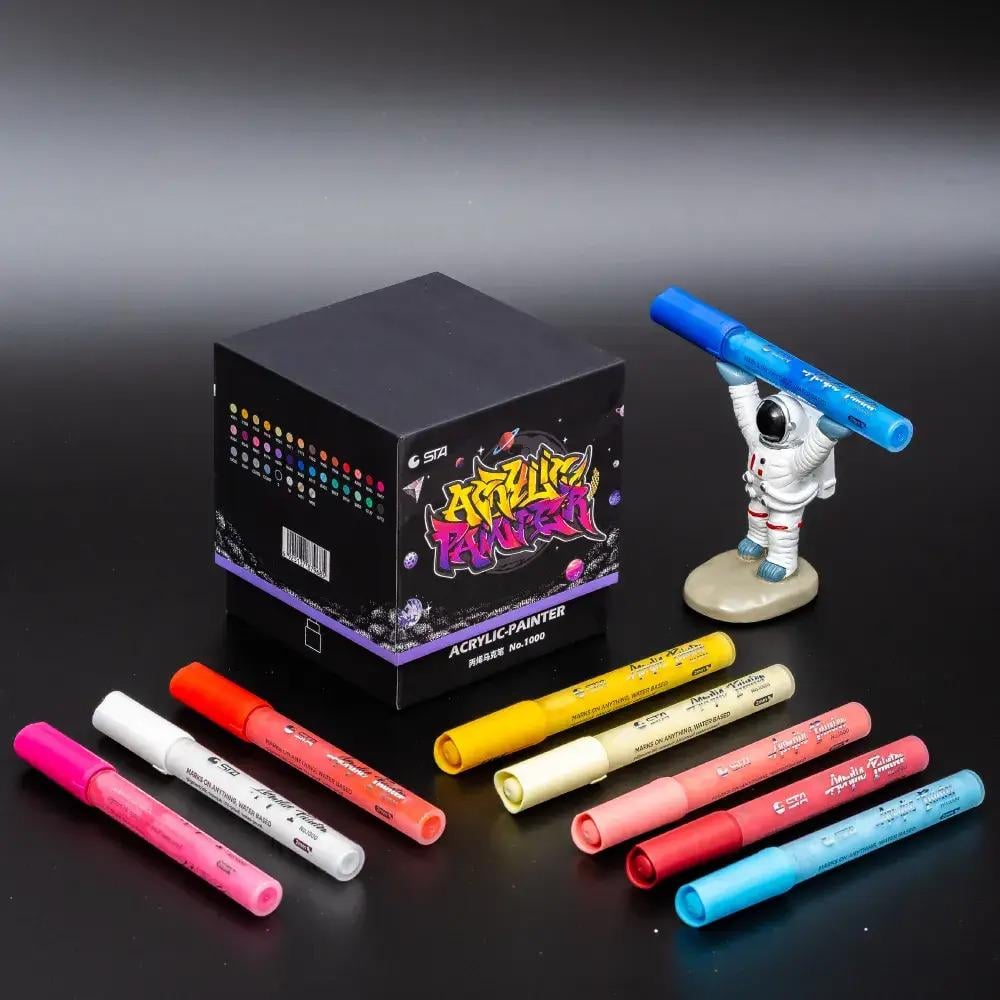 Набір маркерів для малювання акрилових 100 кольорів - фото 8