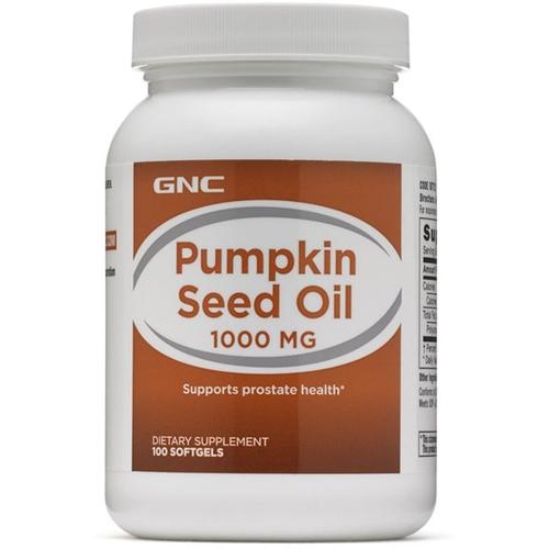 Комплекс для здоровья предстательной железы GNC Pumpkin seed oil 1000 мг 100 Caps