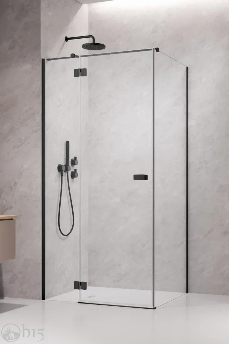 Душевая кабина Radaway Garda KDJ 120х70х195 Black (10700120-54-01L+1070070-01-01)