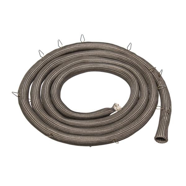 Уплотнитель текстильный с клипсами крепления для дверей духовки AEG (5610468067)