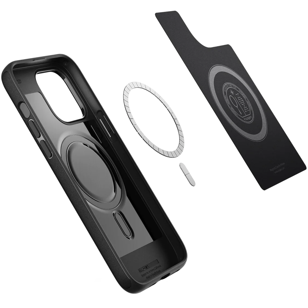 Чехол накладка Spigen Mag Armor MagSafe Case for iPhone 14 Pro, Black (ACS04989) - фото 4