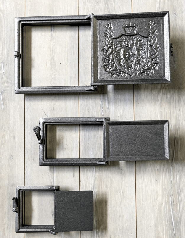 Комплект дверей чугунных для печей и камина KHLP Лев 3 шт. - фото 5 Комплект дверей чугунных для печей и камина KHLP Лев 3 шт. - фото 5