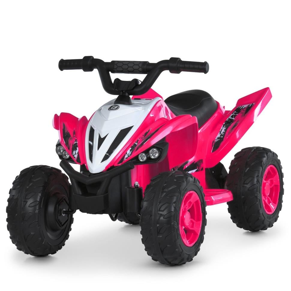 Детский электроквадроцикл Bambi Racer до 30 кг 2WD Розовый (DE-169-E-770)