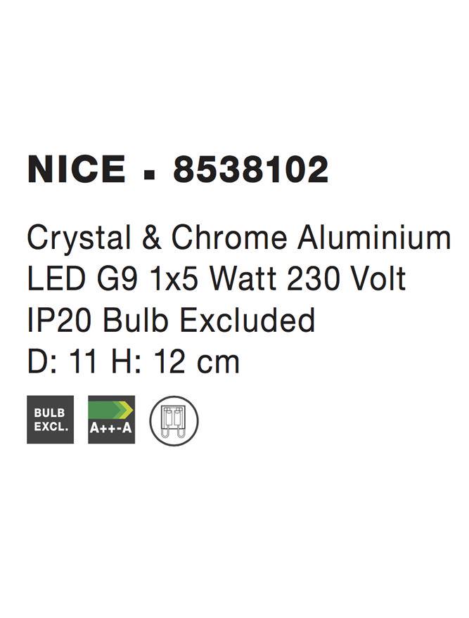Світильник Nova Luce Nice (8538102) - фото 4