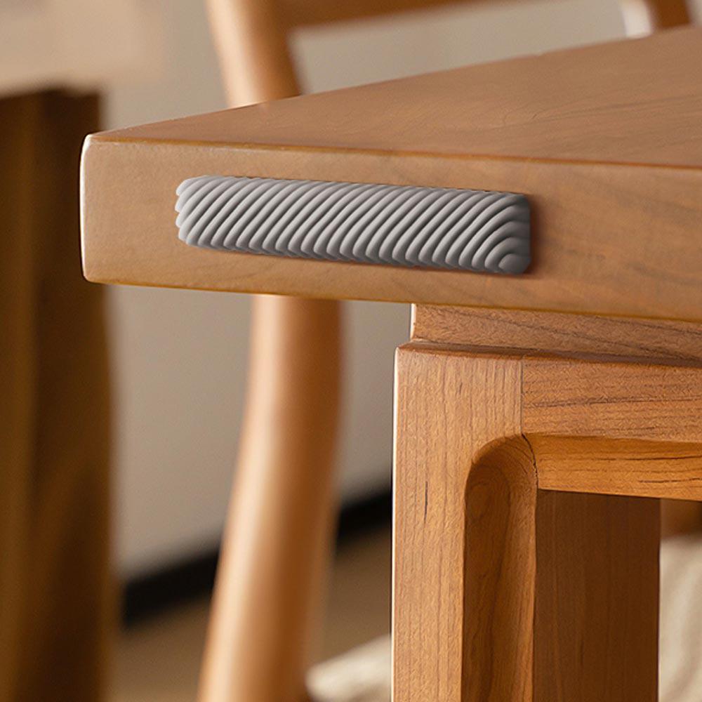 Стоппор для дверей и мебели универсальный самоклеющийся 10,2x50,3 мм Серый (TA0129_1) - фото 3 Стоппор для дверей и мебели универсальный самоклеющийся 10,2x50,3 мм Серый (TA0129_1) - фото 3